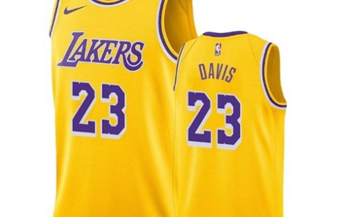 Camiseta Los Angeles Lakers Anthony Davis NO 23 Icon 2019 2020