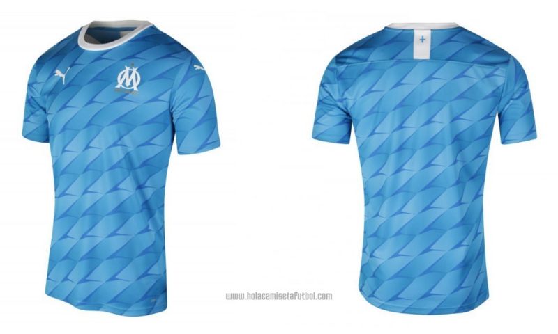 Replica camiseta de futbol Olympique Marsella barata 2019 2020 Segunda y Tercera